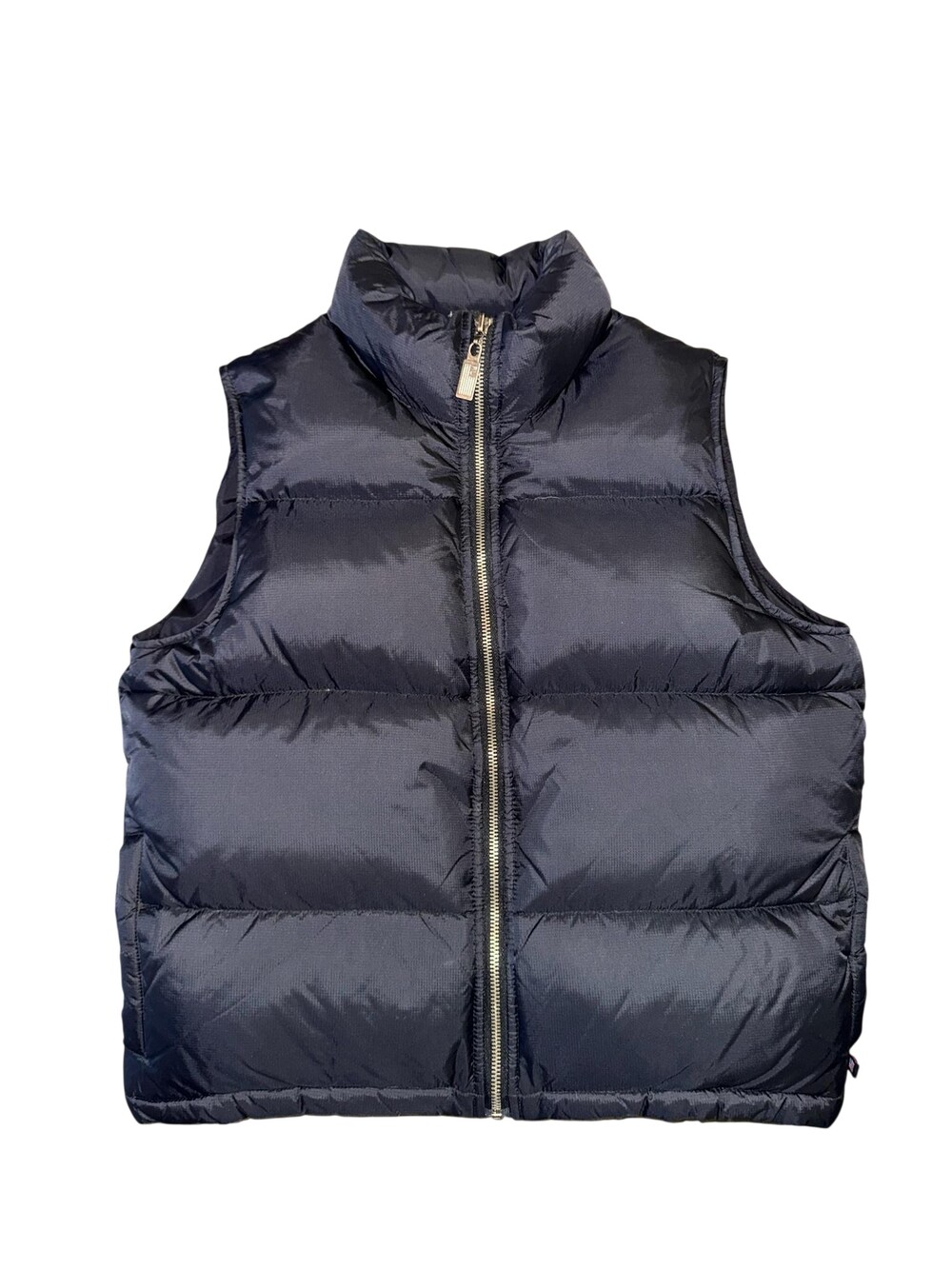 Polo Jeans Co Ralph Lauren Puffer Vest Womens Small Black Down Quilted Zip